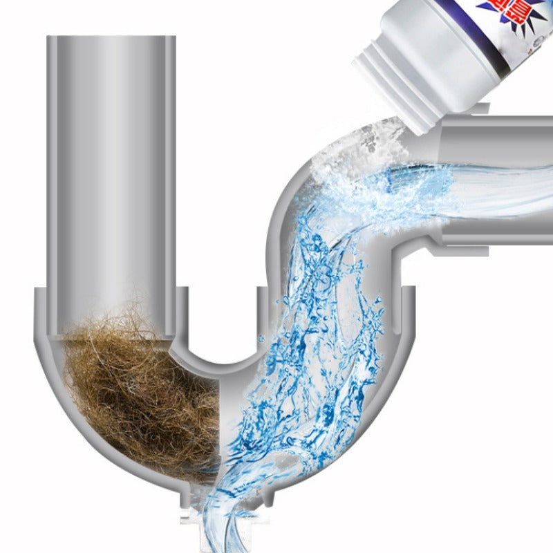 Poudre déboucheur de canalisation